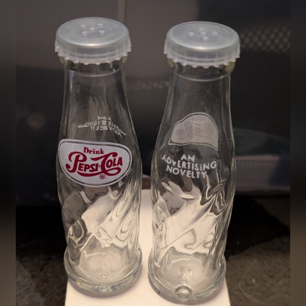 Vintage Pepsi-Cola Advertising Novelty Bottles